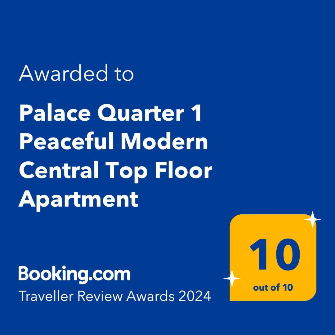 Palace Quarter 1 Peaceful Modern Central Top Floor Apartment Budapest Exterior foto